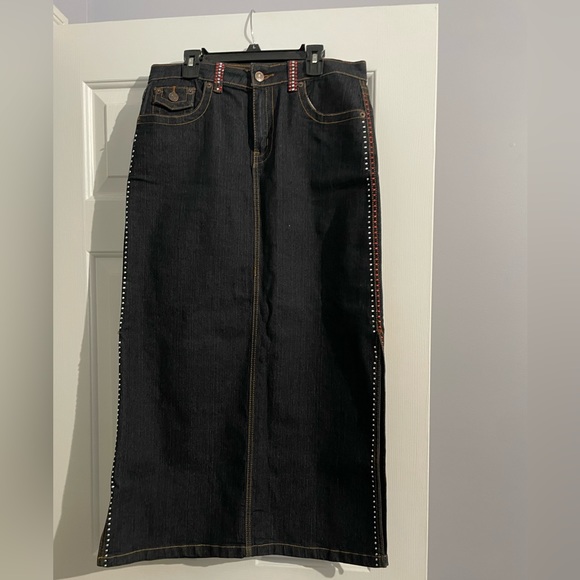 CJ Jeans Denim Maxi Skirt - Picture 1 of 8